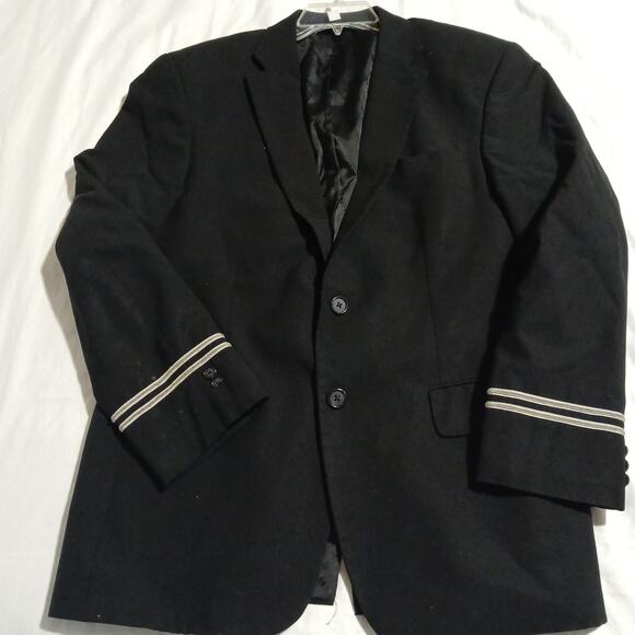 Authentic United Airlines Pilots Blazer 42 Reg Poly/Wool/Spandex Fully-Lined - Picture 1 of 10